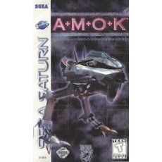 Amok Sega Saturn box art – retro game for Sega Saturn
