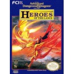 Advanced Dungeons & Dragons Heroes of the Lance NES box art – classic 8-bit game for Nintendo NES