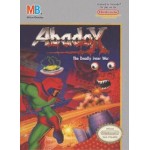 Abadox The Deadly Inner War NES box art – classic 8-bit game for Nintendo NES