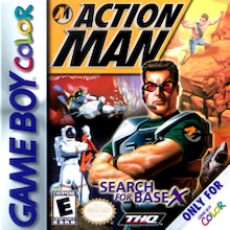 Action Man Game Boy Color box art – old GBC game trade in