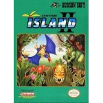 Adventure Island II, 2 NES box art – classic 8-bit game for Nintendo NES