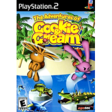 Adventures Cookie & Cream art work – video game for PlayStation 2
