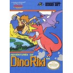 Adventures of Dino Riki NES box art – classic 8-bit game for Nintendo NES