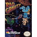 The Adventures of Rad Gravity NES box art – classic 8-bit game for Nintendo NES