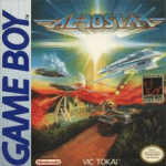 Aerostar Game Boy box art – classic retro game for GameBoy