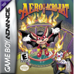 Aero the Acro-Bat art work – action game for Nintendo Game Boy Advance