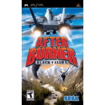After Burner Black Falcon art work – video game for PlayStation Portable