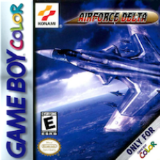 AirForce Delta Game Boy Color box art – old GBC game trade in