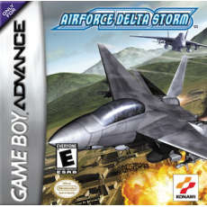 Airforce Delta Storm art work – action game for Nintendo Game Boy Advance