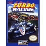 Al Unser Jr. Turbo Racing NES box art – classic 8-bit game for Nintendo NES