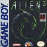 Alien 3 Game Boy box art – classic retro game for GameBoy