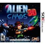 Alien Chaos art work – action game for Nintendo 3DS