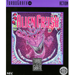 Alien Crush TurboGrafx-16 game - retro game for console