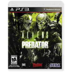 Aliens vs. Predator art work – video game for PlayStation 3