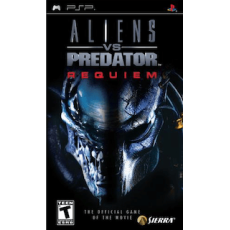 Aliens vs. Predator Requiem art work – video game for PlayStation Portable