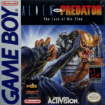 Alien vs Predator Game Boy box art – classic retro game for GameBoy