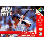 All-Star Baseball 2001 N64 box art – retro game for Nintendo 64