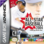 All-Star Baseball 2004 art work – action game for Nintendo Game Boy Advance