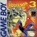 Spiderman 3 Game Boy box art – classic retro game for GameBoy