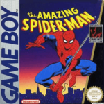 Amazing Spiderman Game Boy box art – classic retro game for GameBoy