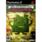 Aqua Teen Hunger Force Zombie Ninja Pro-Am art work – video game for PlayStation 2