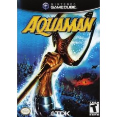 Aquaman Battle for Atlantis GameCube box art – action game for Nintendo GameCube