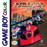 Armada FX Racers Game Boy Color box art – old GBC game trade in