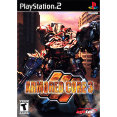 Armored Core 3 art work – video game for PlayStation 2