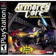 Armored Core Master of Arena art work – video game for PS1