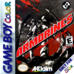 Armorines Project SWARM Game Boy Color box art – old GBC game trade in