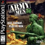 Army Men 3D art work – video game for PS1