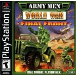 Army Men World War Final Front art work – video game for PS1