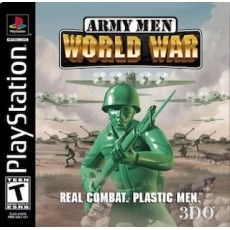 Army Men World War art work – video game for PS1