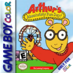 Arthur's Absolutely Fun Day Game Boy Color box art – old GBC game trade in