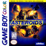 Asteroids Game Boy Color box art – old GBC game trade in