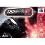 Asteroids Hyper 64 N64 box art – retro game for Nintendo 64