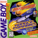 Arcade Classic: Asteroids and Missile Command Game Boy box art – classic retro game for GameBoy