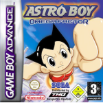 Astro Boy Omega Factor art work – action game for Nintendo Game Boy Advance