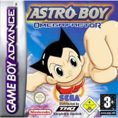 Astro Boy Omega Factor art work – action game for Nintendo Game Boy Advance