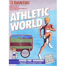 Athletic World NES box art – classic 8-bit game for Nintendo NES