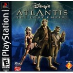Atlantis The Lost Empire art work – video game for PS1