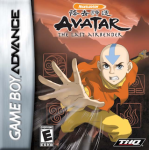 Avatar the Last Airbender art work – action game for Nintendo Game Boy Advance