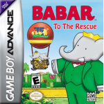Babar: To the Rescue art work – action game for Nintendo Game Boy Advance