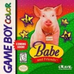 Babe and Friends Game Boy Color box art – old GBC game trade in