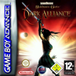 Baldur's Gate Dark Alliance art work – action game for Nintendo Game Boy Advance