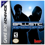 Ballistic Ecks vs Sever art work – action game for Nintendo Game Boy Advance