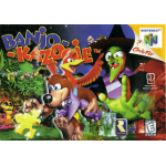 Banjo-Kazooie N64 box art – retro game for Nintendo 64