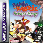 Banjo Kazooie Grunty's Revenge art work – action game for Nintendo Game Boy Advance