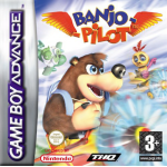 Banjo Pilot art work – action game for Nintendo Game Boy Advance