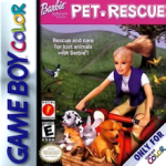 Barbie Pet Rescue Game Boy Color box art – old GBC game trade in